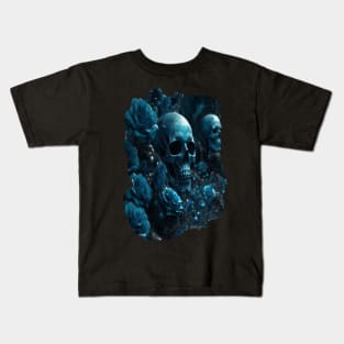 Skull and Roses Kids T-Shirt